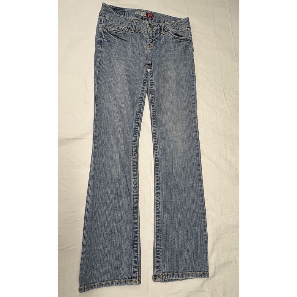 Aeropostale Chelsea Jeans Skinny Bootcut Distressed Women's Size 0 Reg